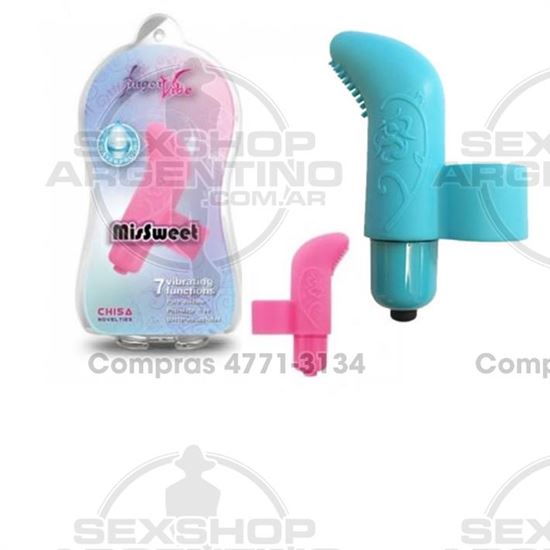 Estimulador vibrador para dedo 7 velocidades